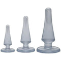 Anal Initiation Kit Clear Crystal Jellies Discreet Intimate Essentials.