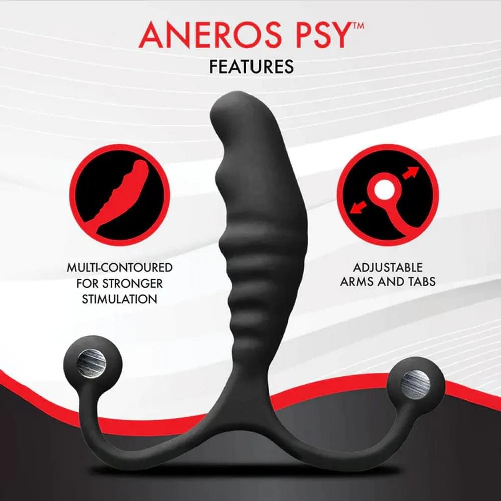 Aneros PSY -  Prostate Massager with Flexible Arms Aneros Discreet Intimate Essentials.