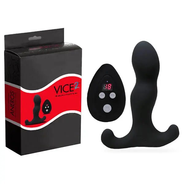 Shop affordable quality Aneros Vice 2 - Vibrating Rechargeable Prostate Massager with Wireless Remote - Discreet Intimate Essentials - ANAL TOYS - Aneros