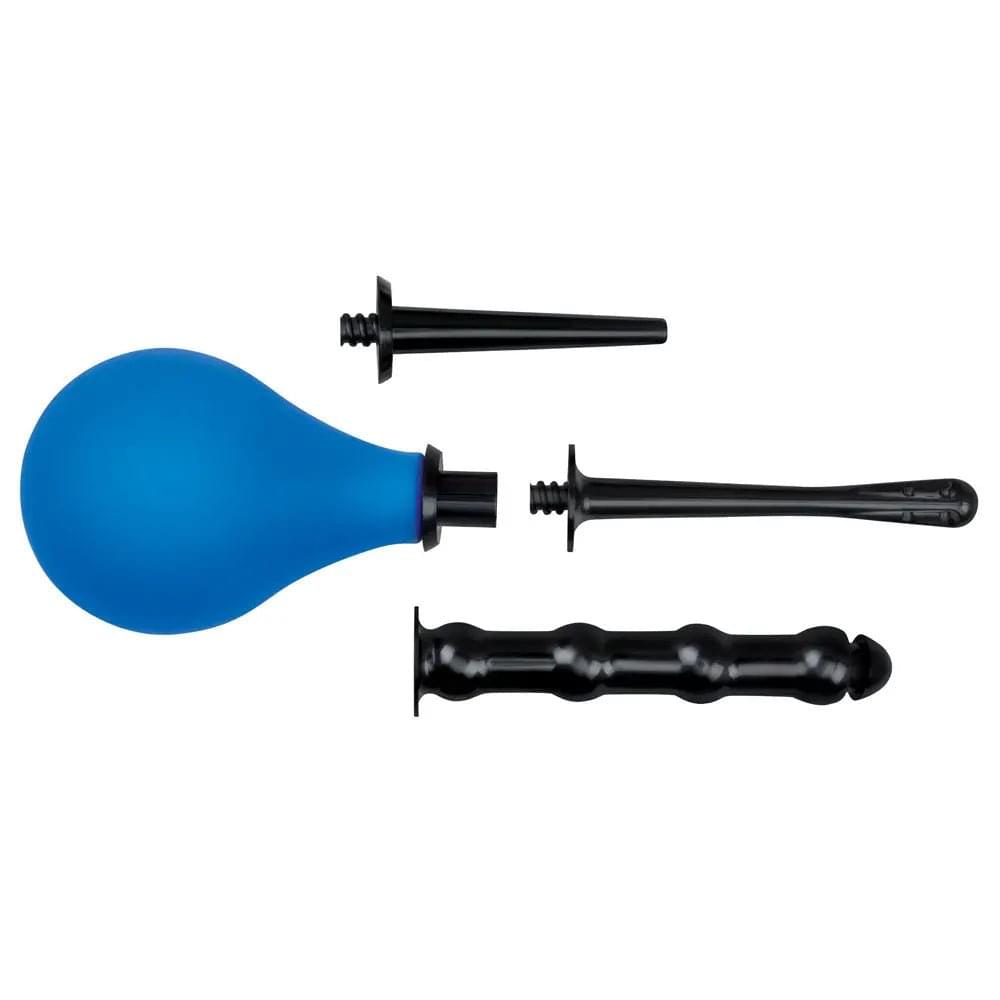 AquaClean 4 Piece Douche Set with Interchangeable Nozzles - 220 ml Capacity with Free Travel Douche Included Xgen Products Discreet Intimate Essentials.