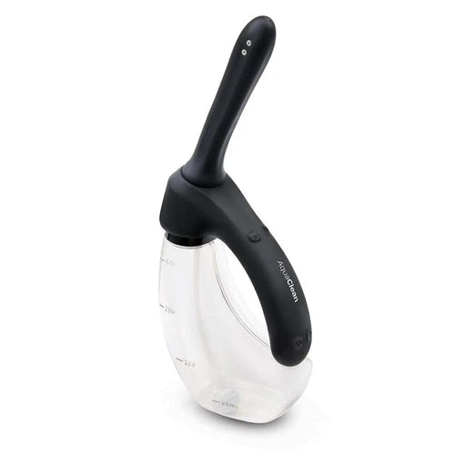 AquaClean Rechargeable Auto Douche Set with Bendable Vibrating Nozzle - 440 ml Capacity with Free Travel Douche Included Xgen Products Discreet Intimate Essentials.