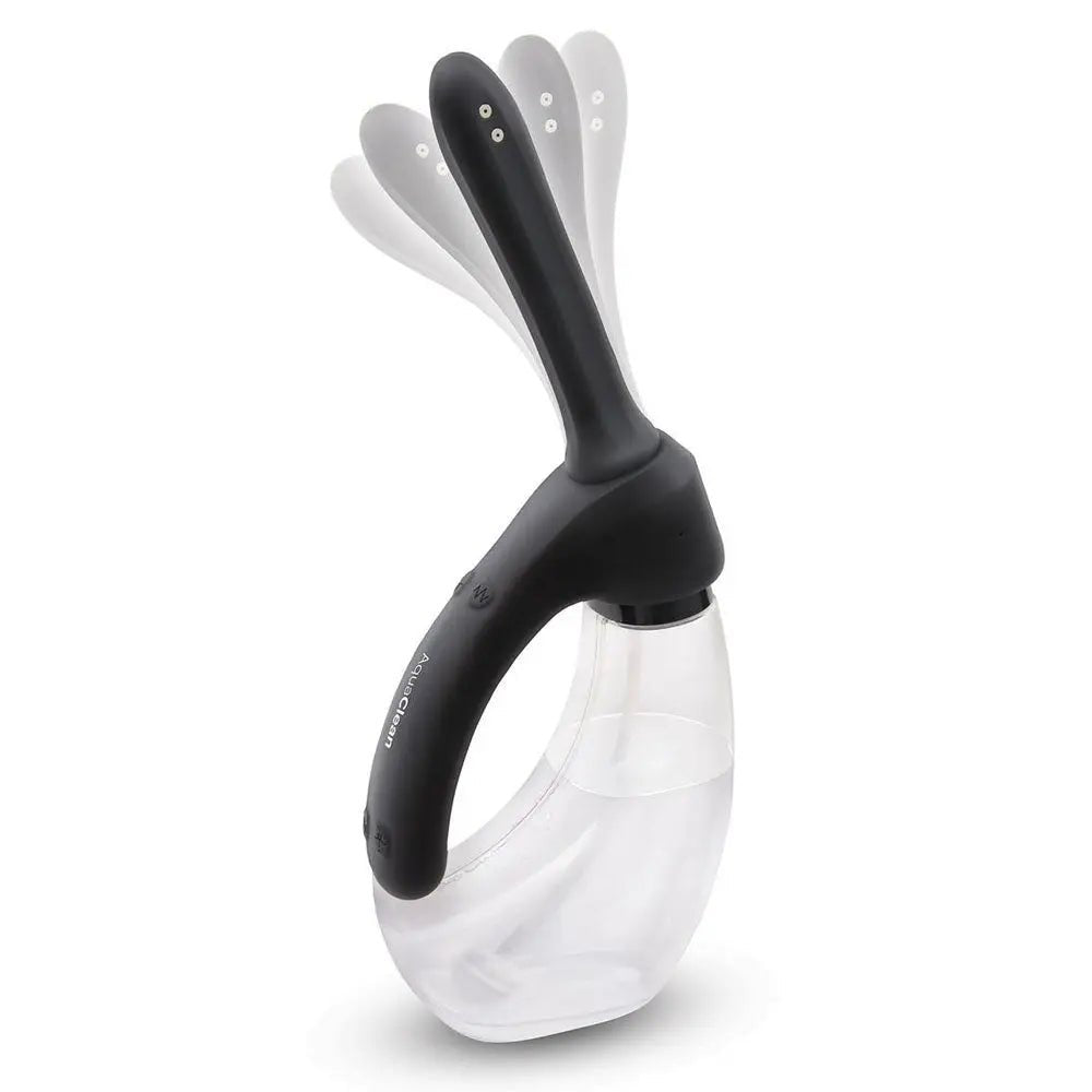 Shop affordable quality AquaClean Rechargeable Auto Douche Set with Bendable Vibrating Nozzle - 440 ml Capacity with Free Travel Douche Included - Discreet Intimate Essentials - HEALTH CARE - Xgen Products