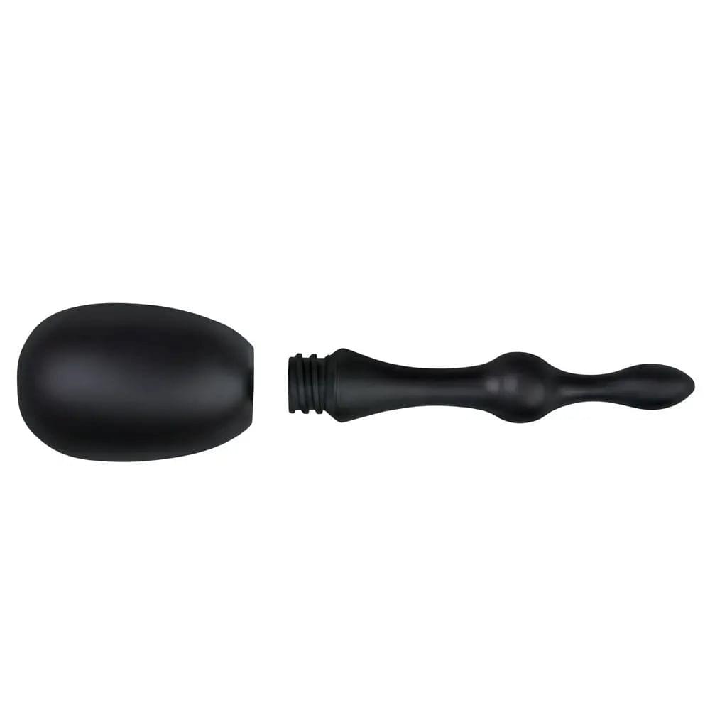 AquaClean Silicone 1-Way Valve Douche Set with Beaded Nozzle - 150 ml Capacity with Free Travel Douche Included Xgen Products Discreet Intimate Essentials.