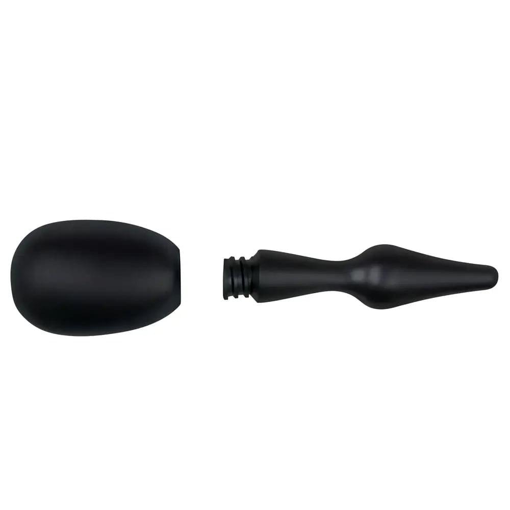 AquaClean Silicone 1-Way Valve Douche Set with Butt Plug Nozzle - 150 ml Capacity with Free Travel Douche Included Xgen Products Discreet Intimate Essentials.
