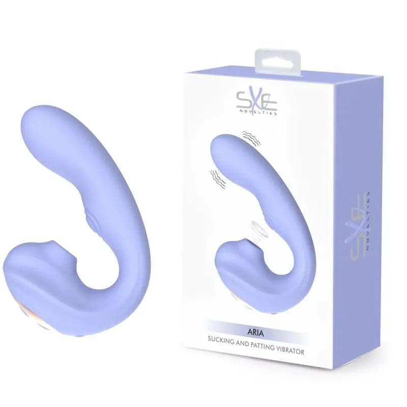Aria Air Pulse C Shaped Vibrator SXE Discreet Intimate Essentials.