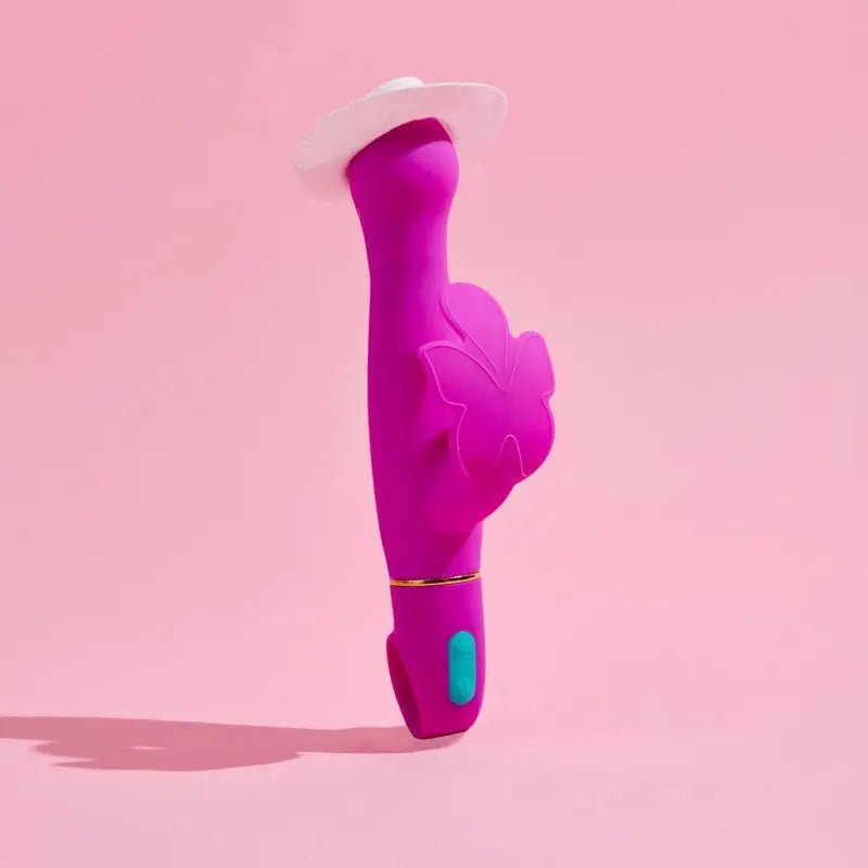 Shop affordable quality Aria Naughty AF - Plum 18.4 cm Butterfly Vibrator - Discreet Intimate Essentials - VIBRATORS - Blush Novelties