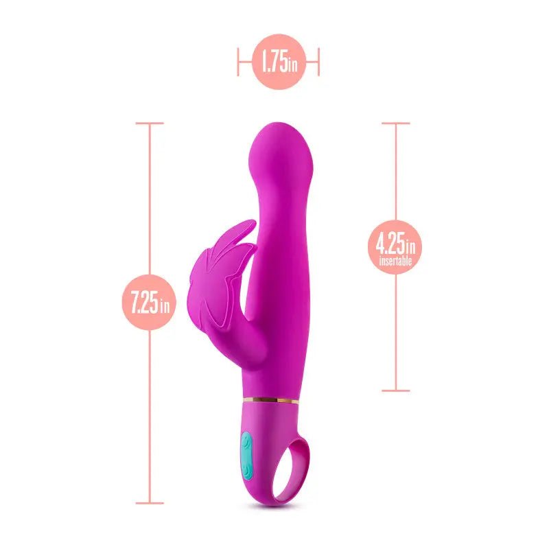 Shop affordable quality Aria Naughty AF - Plum 18.4 cm Butterfly Vibrator - Discreet Intimate Essentials - VIBRATORS - Blush Novelties