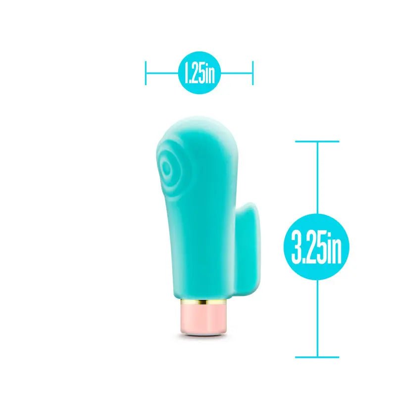 Shop affordable quality Aria Sensual AF - Teal USB Rechargeable Stimulator - Discreet Intimate Essentials - STIMULATORS - Blush Novelties
