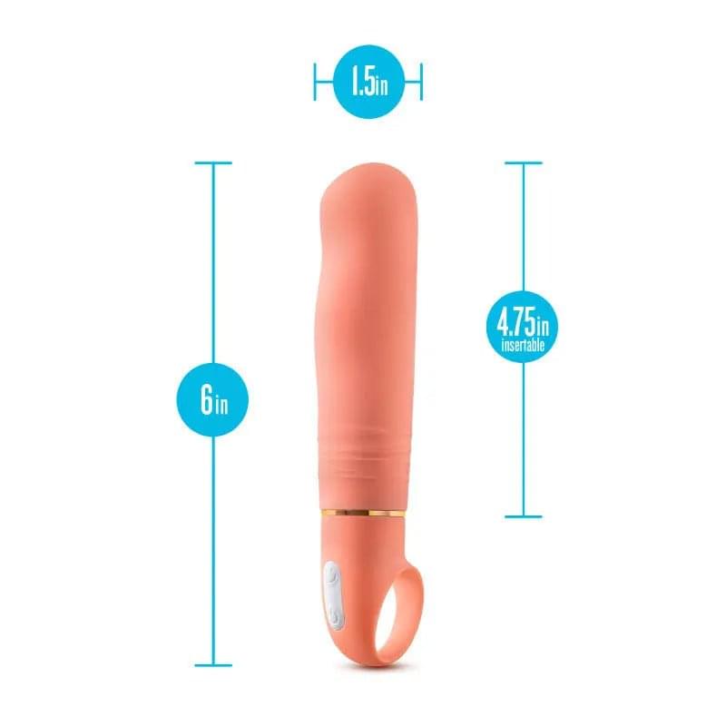 Aria Smokin' AF - Coral 15.2 cm Vibrator Blush Novelties Discreet Intimate Essentials.