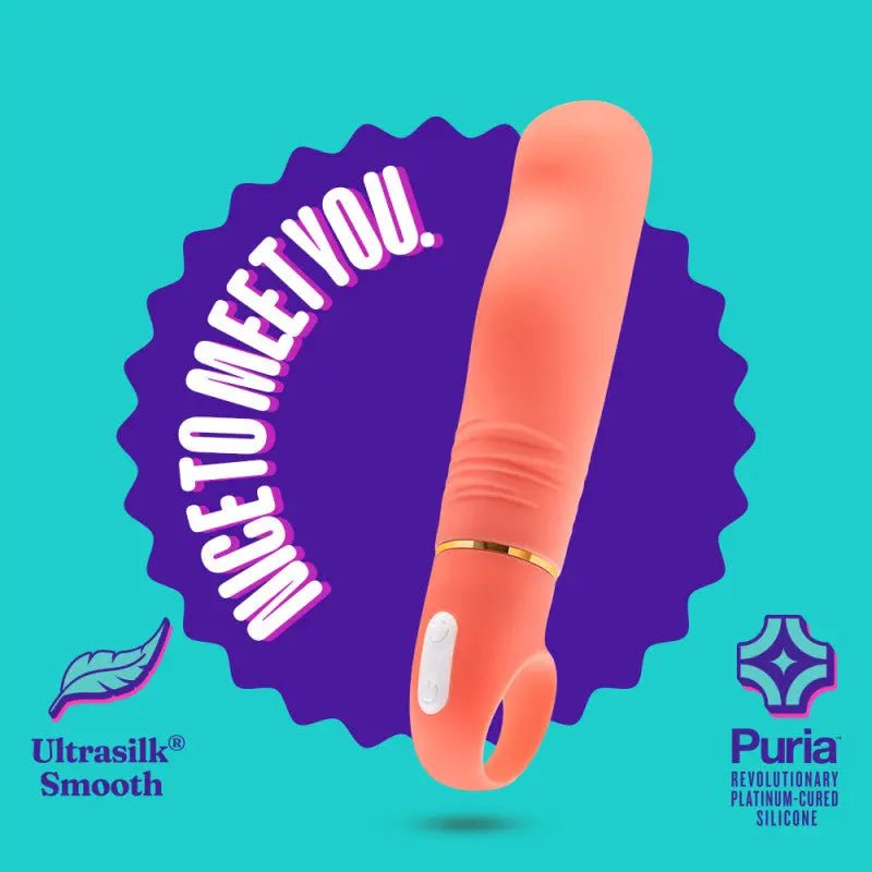 Shop affordable quality Aria Smokin' AF - Coral 15.2 cm Vibrator - Discreet Intimate Essentials - VIBRATORS - Blush Novelties