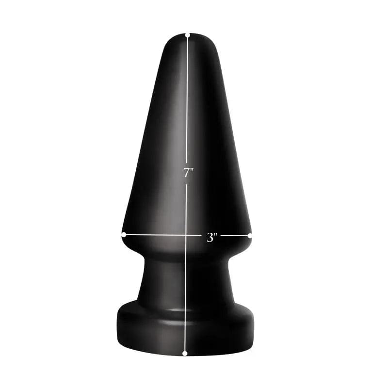 Ass Max Plug Large Anal Plug Black Master Series Discreet Intimate Essentials.