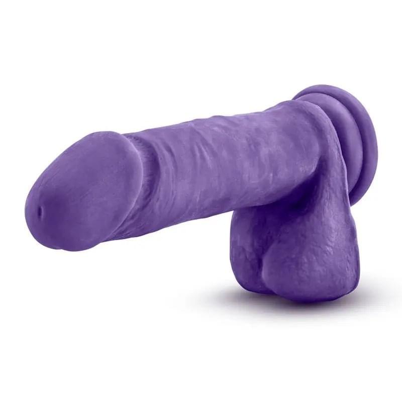 Au Naturel Bold Hero 8in Dildo Purple Au Naturel Discreet Intimate Essentials.