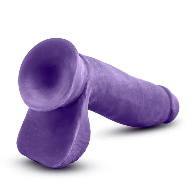 Au Naturel Bold Pleaser 7in Dildo Purple Au Naturel Discreet Intimate Essentials.