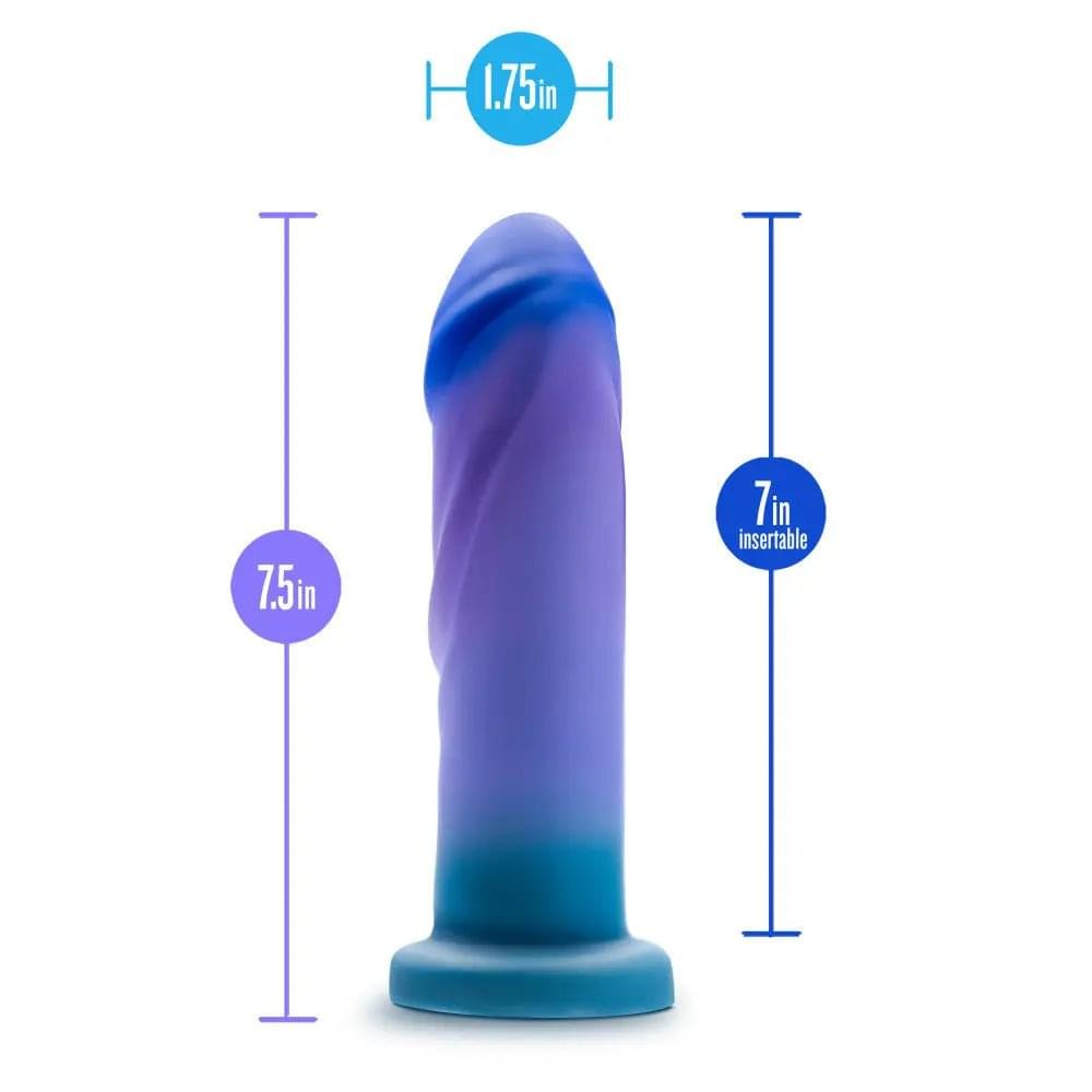 Avant - Midnight Rendezvous - Ocean  19 cm Dildo Blush Novelties Discreet Intimate Essentials.