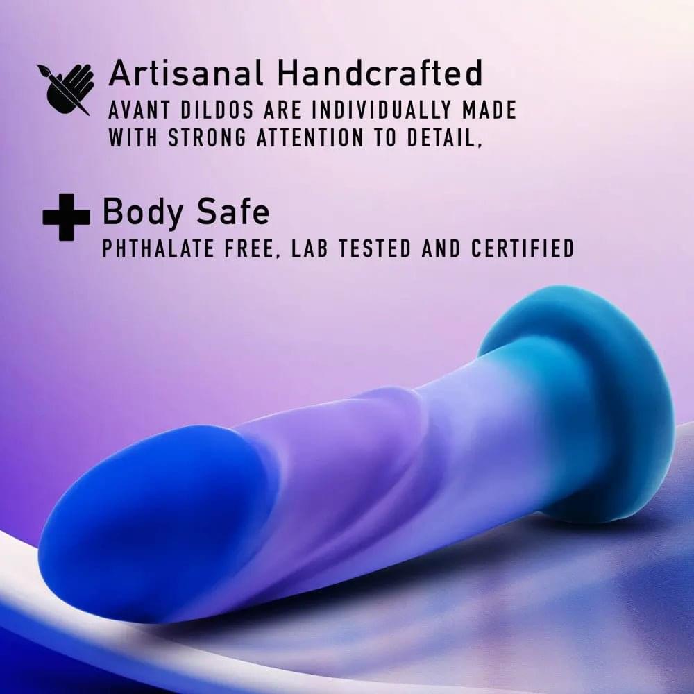 Avant - Midnight Rendezvous - Ocean  19 cm Dildo Blush Novelties Discreet Intimate Essentials.