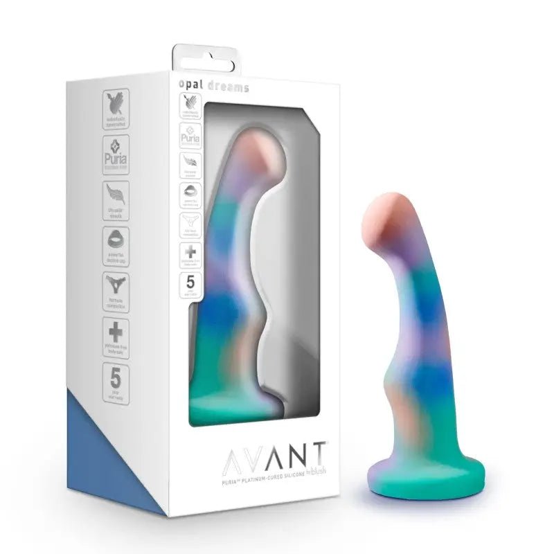 Shop affordable quality Avant Opal Dreams - Aqua - 15.2 cm Dildo - Discreet Intimate Essentials - DONGS - Blush Novelties