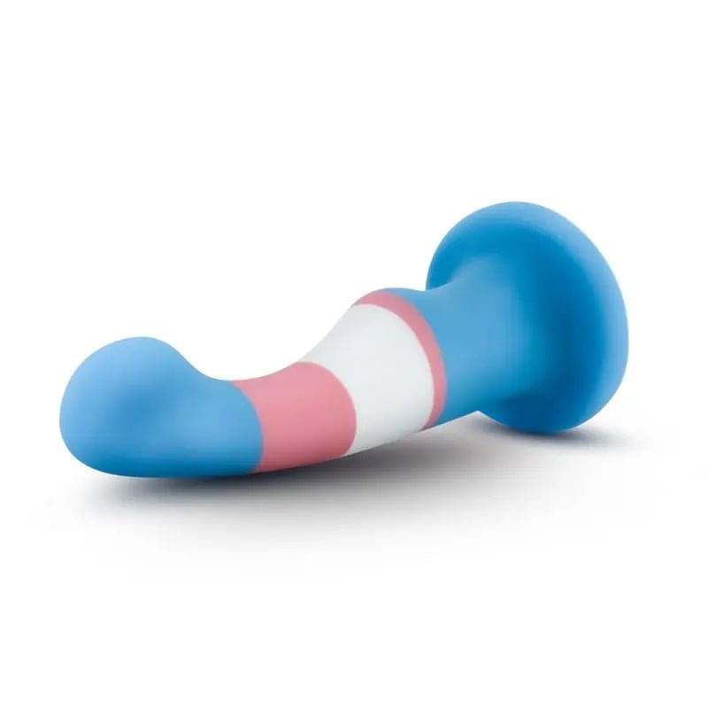 Avant Pride P2 True Blue Silicone Dildo Avant Discreet Intimate Essentials.
