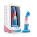 Avant Pride P2 True Blue Silicone Dildo Avant Discreet Intimate Essentials.