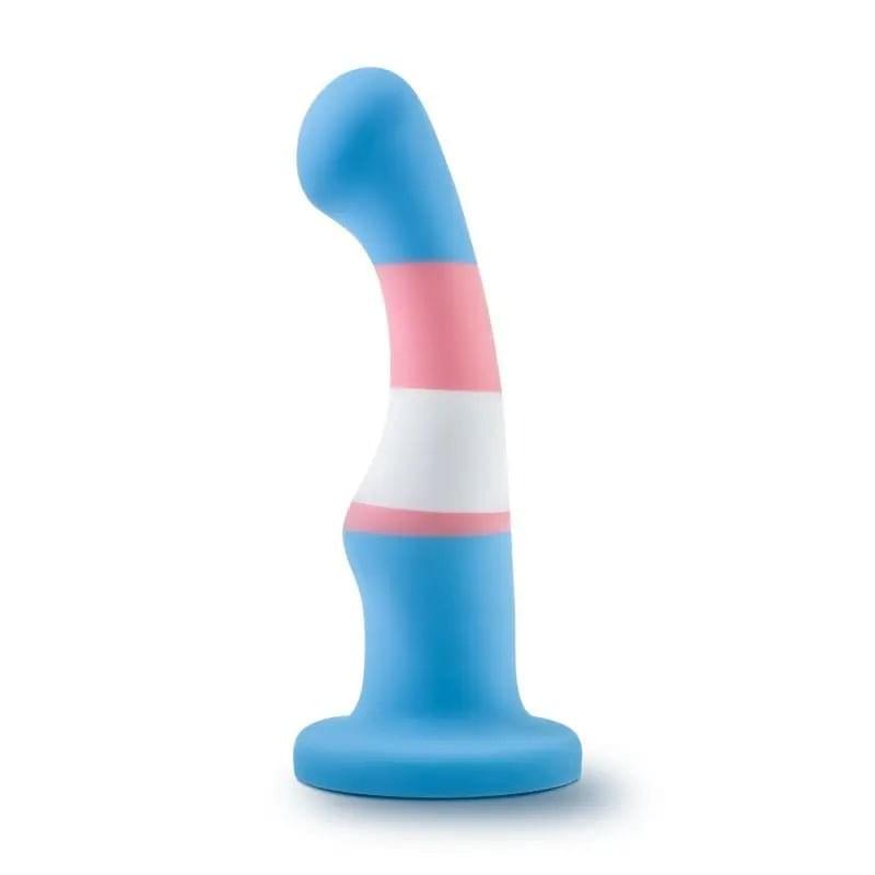 Avant Pride P2 True Blue Silicone Dildo Avant Discreet Intimate Essentials.