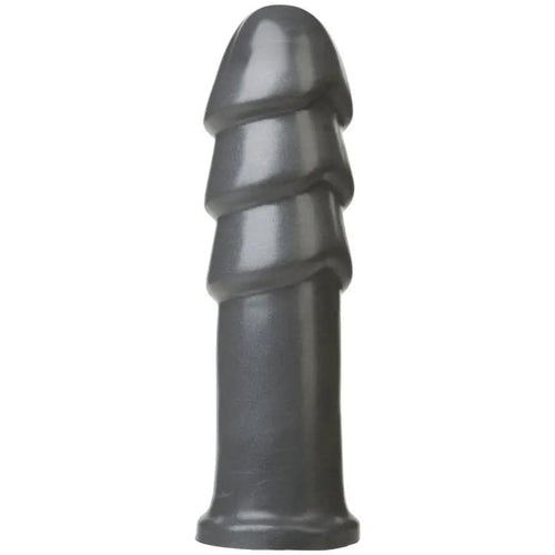 B-10 Warhead 10in Anal Dildo Gun Metal American Bombshell Discreet Intimate Essentials.