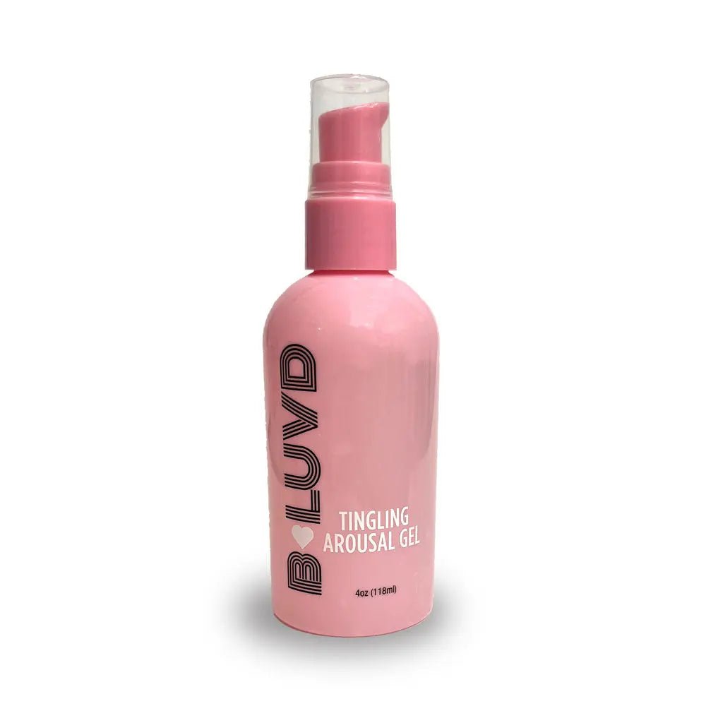 Shop affordable quality B-LUVD Tingling Arousal Gel - Water Based Unisex Arousal Gel Lubricant - 118 ml Bottle - Discreet Intimate Essentials - LOTIONS & LUBES - Little Genie