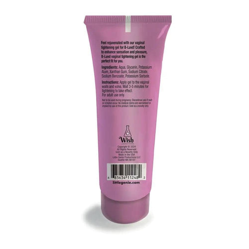 B-LUVD Vaginal Tightening Gel - Tightening Gel for Women - 59 ml Tube Little Genie Discreet Intimate Essentials.