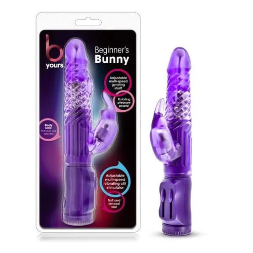 B Yours - Beginner's Bunny -  22.2 cm (8.75'') Rabbit Vibrator Blush Novelties Discreet Intimate Essentials.