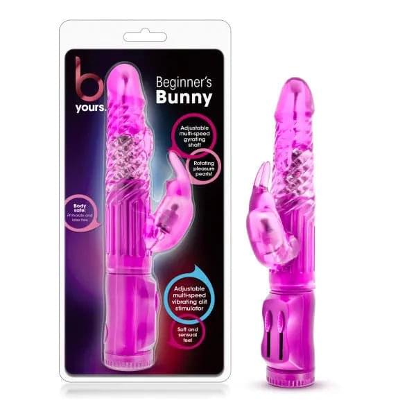 B Yours - Beginner's Bunny -  22.2 cm (8.75'') Rabbit Vibrator Blush Novelties Discreet Intimate Essentials.