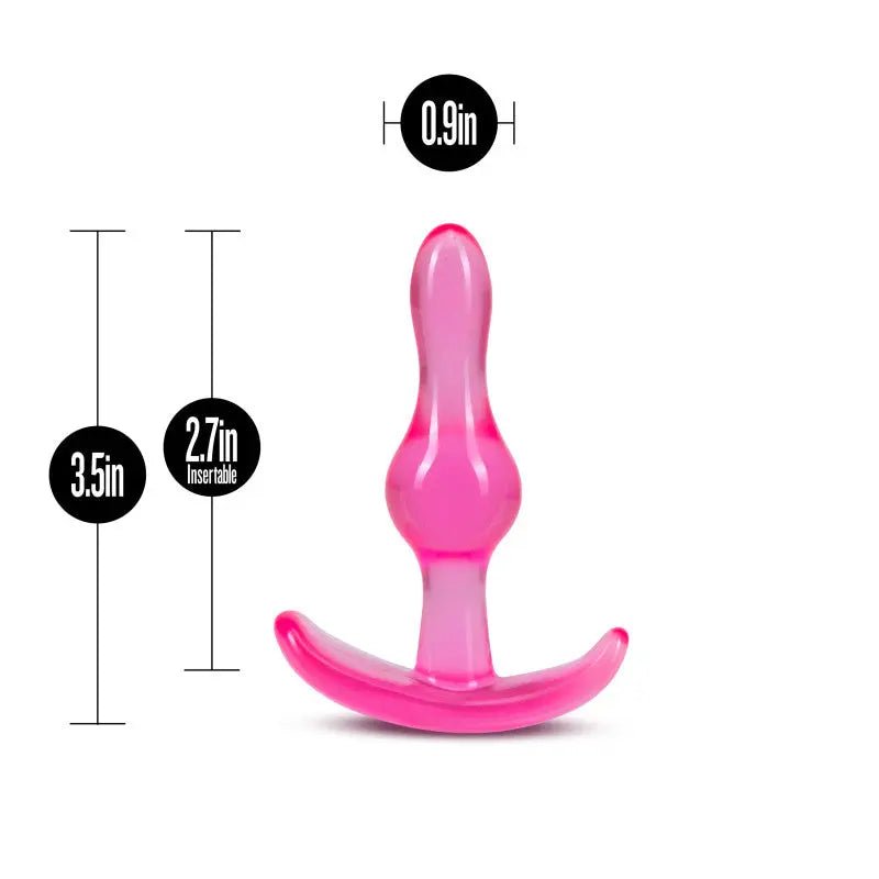 Shop affordable quality B Yours Curvy Anal Plug - 8.9 cm Butt Plug - Discreet Intimate Essentials - ANAL TOYS - Blush Novelties