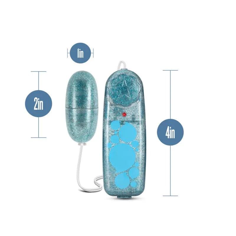 B Yours Glitter Power Bullet -  - Glitter  5.5 cm Bullet Blush Novelties Discreet Intimate Essentials.