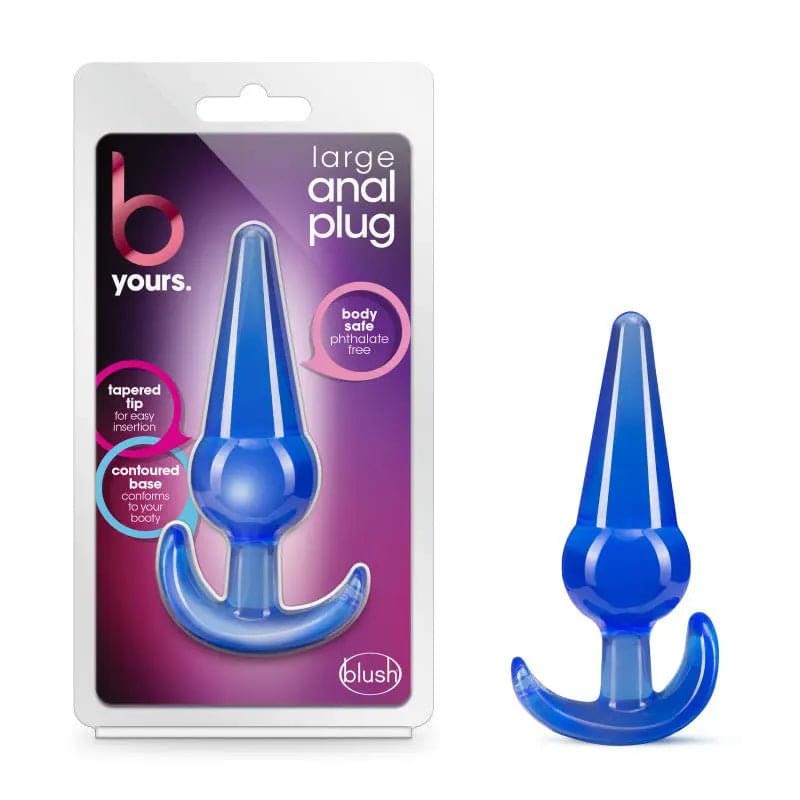 B Yours Large Anal Plug -  12.2 cm Butt Plug Blush Novelties Discreet Intimate Essentials.
