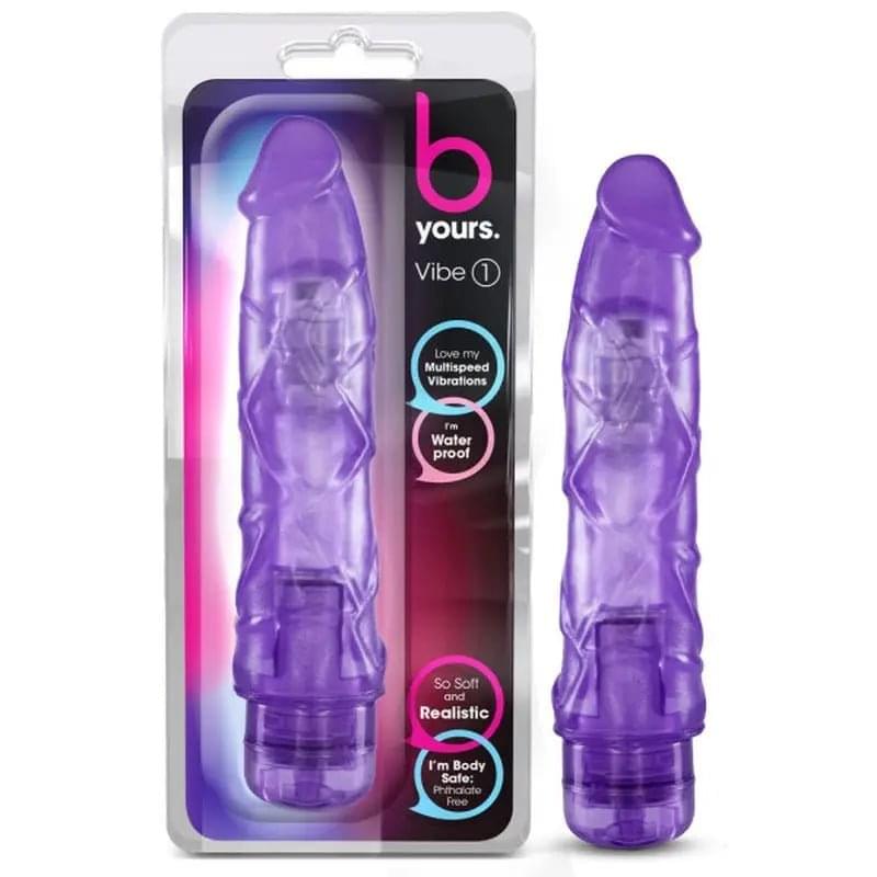 B Yours Vibe No 1 Purple B Yours Discreet Intimate Essentials.