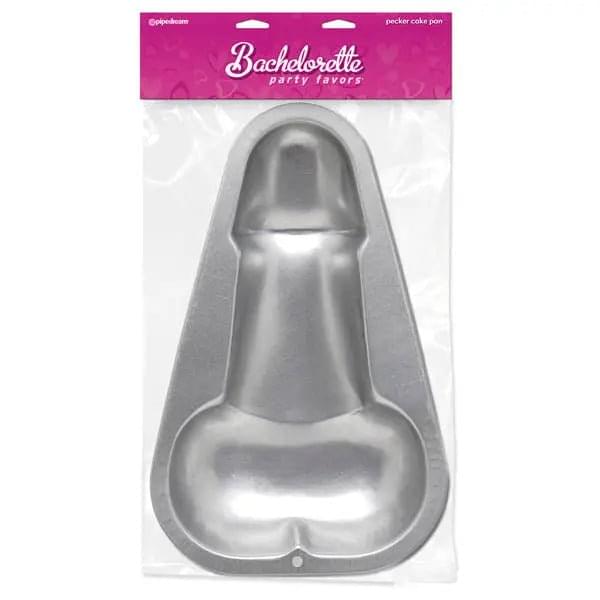 Bachelorette Party Favors - Pecker Cake Pan - Novelty Cake Pan Pipedream Discreet Intimate Essentials.
