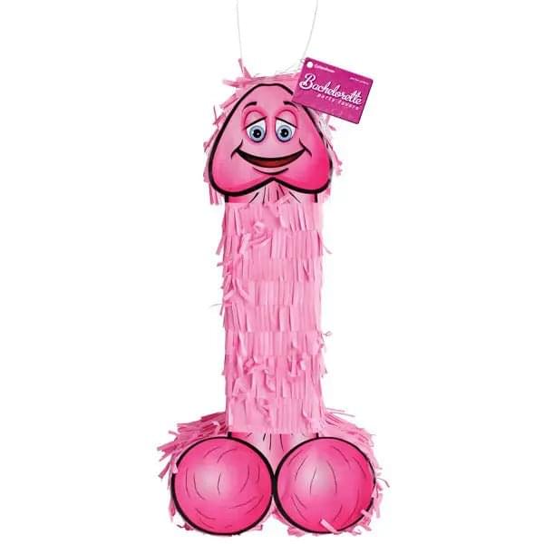 Bachelorette Party Favors Pecker Piñata -  Hen's Night Novelty Pipedream Discreet Intimate Essentials.
