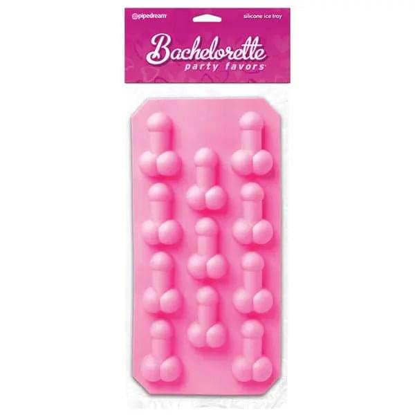 Bachelorette Party Favors Silicone Penis Ice Tray -  Silicone Ice Tray Pipedream Discreet Intimate Essentials.