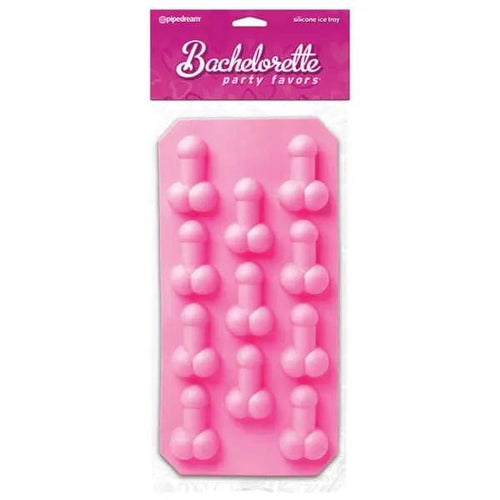 Bachelorette Party Favors Silicone Penis Ice Tray -  Silicone Ice Tray Pipedream Discreet Intimate Essentials.