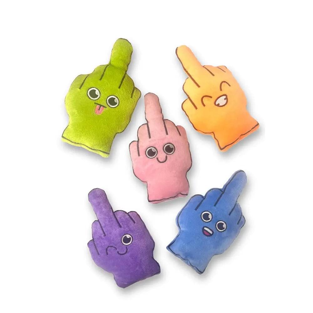 Bag Of Fucks I Have To Give - Mini Fuzzy FU Plushy Pillows - Set of 5 Little Genie Discreet Intimate Essentials.