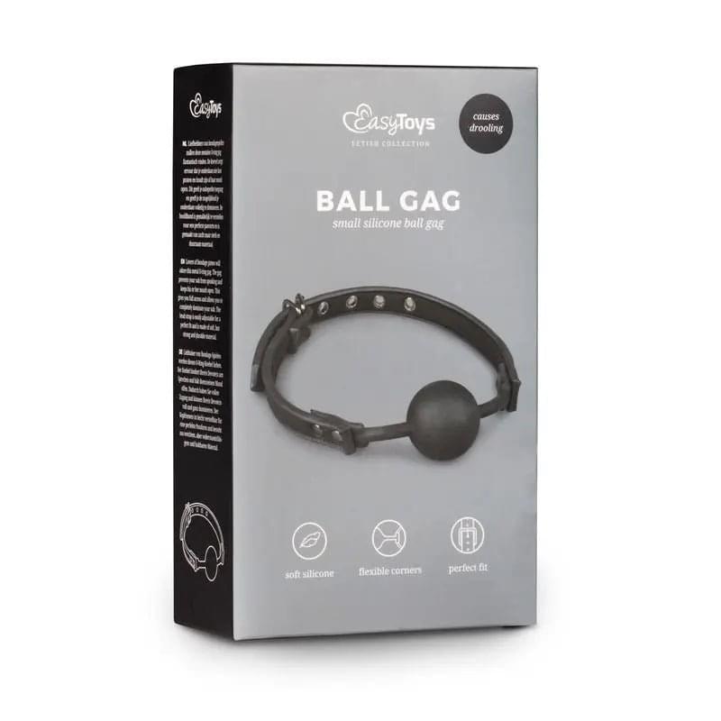 Ball Gag With Silicone Ball Fetish Collection Discreet Intimate Essentials.