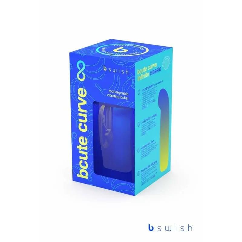 Bcute Curve Infinite Classic Limited Edition Electric Blue Bswish Discreet Intimate Essentials.
