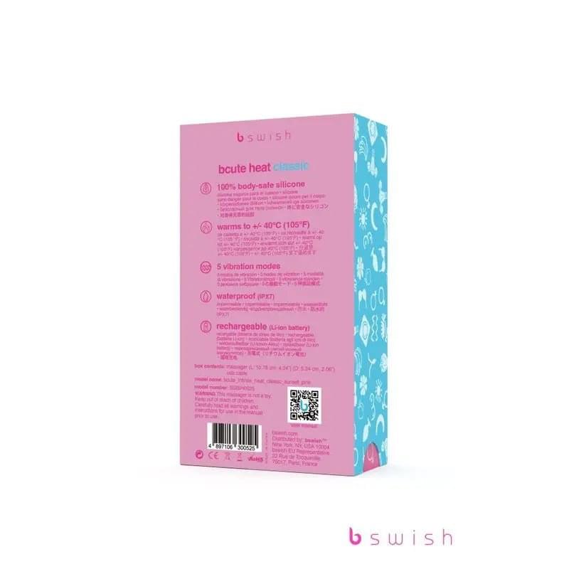 Bcute Infinite Heat Classic Sunset Pink Bswish Discreet Intimate Essentials.