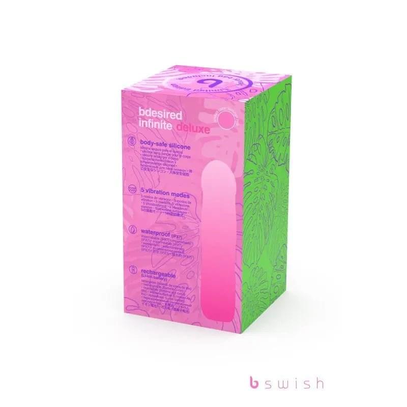 Bdesired Infinite Deluxe Flamingo Pink Bswish Discreet Intimate Essentials.