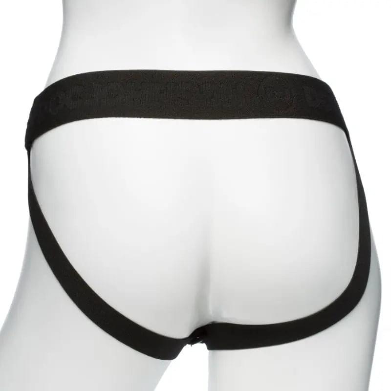 Be Daring 7in Bulbed Dong 2 Pc Hollow Silicone Strap-On Set Body Extension Discreet Intimate Essentials.