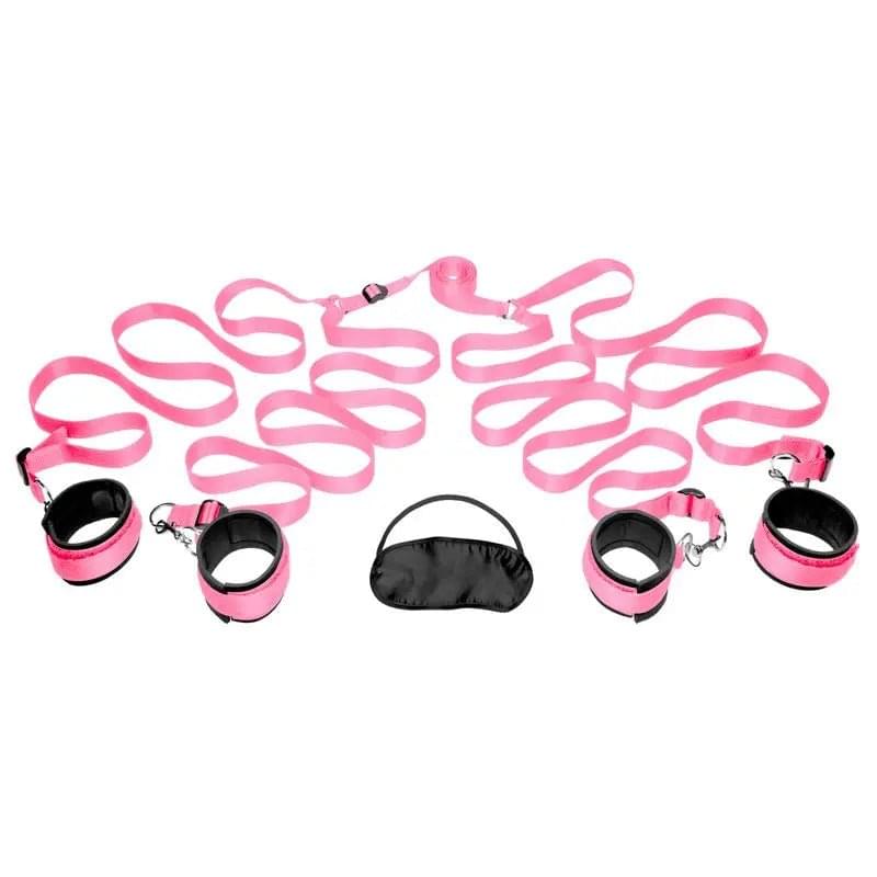 Bedroom Restraint Kit Pink Frisky Discreet Intimate Essentials.