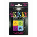 Behind Closed Doors - 4 Kinky Sex Dice - Dice Game for Couples Little Genie Discreet Intimate Essentials.