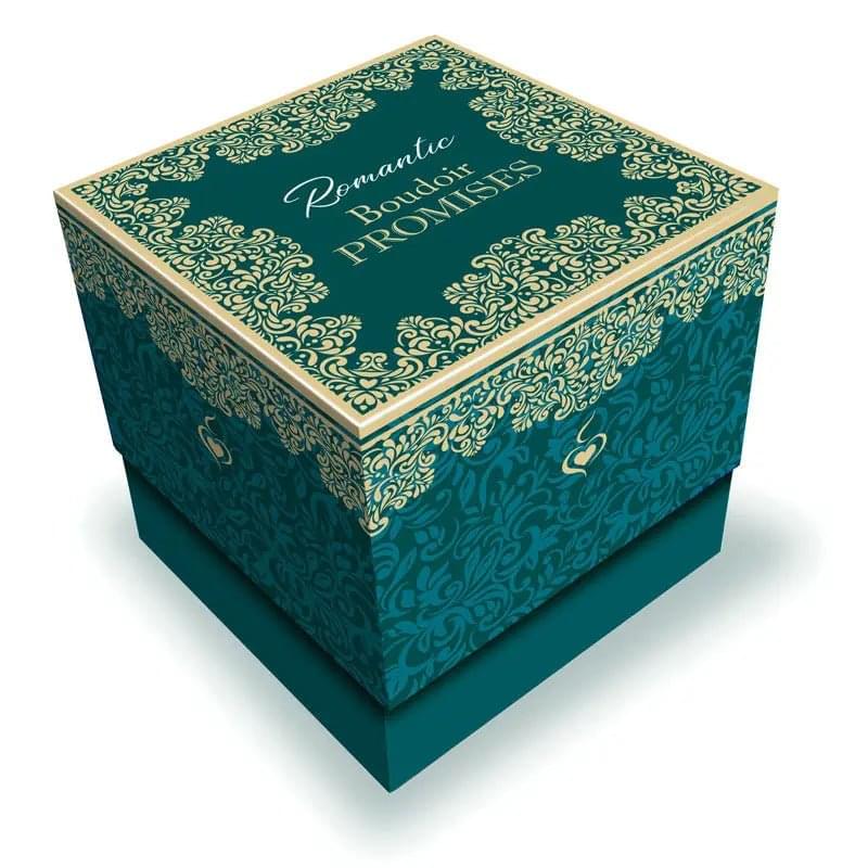 Behind Closed Doors - Romantic Boudoir Promises - Lovers Activity Cards - Set of 30 Little Genie Discreet Intimate Essentials.