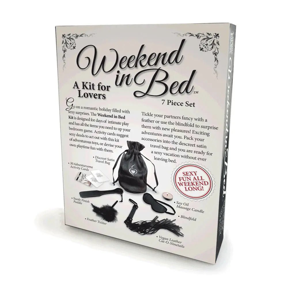 Shop affordable quality Behind Closed Doors - Weekend In Bed - Couples Kit Game - Discreet Intimate Essentials - GAMES - Little Genie
