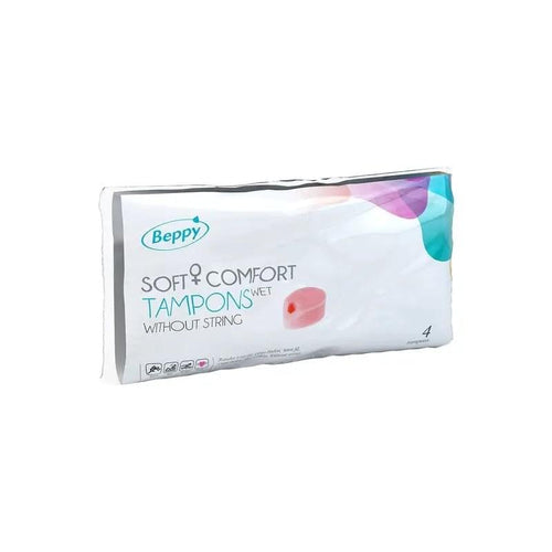 Beppy Soft+Comfort Wet 4 Pc Beppy Discreet Intimate Essentials.