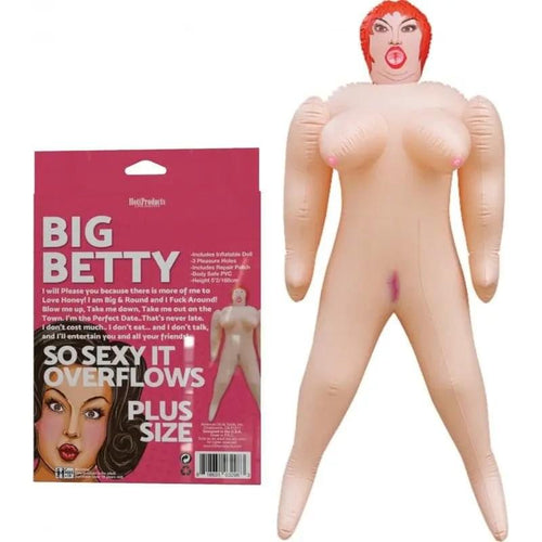 Big Betty Inflatable Doll Hott Products Discreet Intimate Essentials.