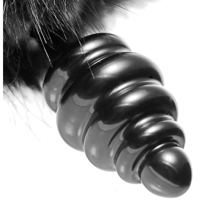 Black Bunny Tail Anal Plug Tailz Discreet Intimate Essentials.
