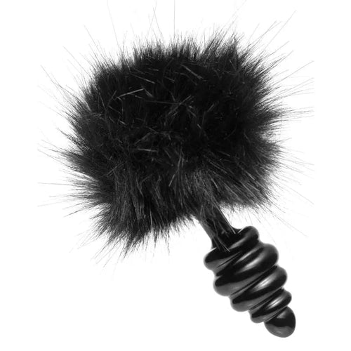 Black Bunny Tail Anal Plug Tailz Discreet Intimate Essentials.